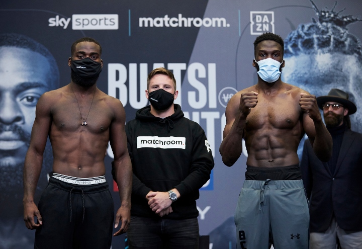 Joshua Buatsi 174 Vs. Daniel Blenda Dos Santos 172.75 – Weigh-In Results