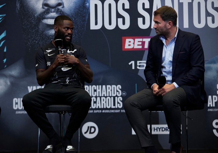  Joshua Buatsi, Daniel Blenda Dos Santos - Face To Face, Final Presser