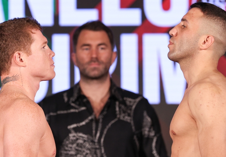 Photo Gallery: Saul “Canelo” Alvarez and Avni Yildirim media availability, Monday, February 22, 2021