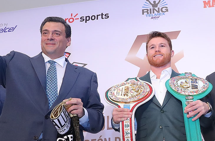 Saúl Canelo Álvarez vs. Billy Joe Saunders tendrá en juego un cinturón "mestizo" especial para esta contienda.