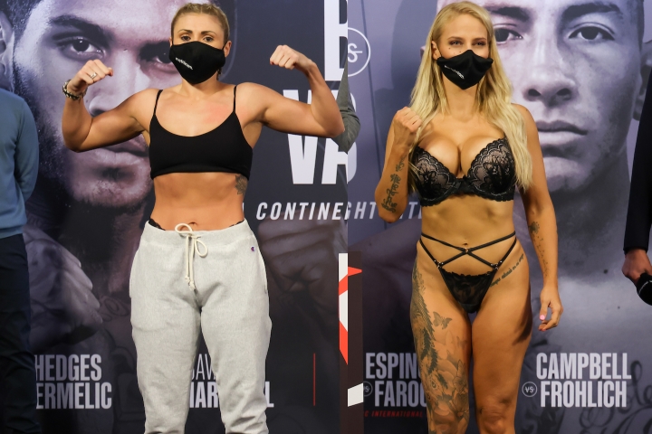 Photos: Shannon Courtenay, Ebanie Bridges - Set For WBA Title Clash.