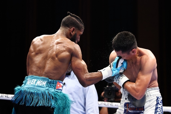 Photos: Andy Cruz Goes Pro, Boxes Past Juan Carlos Burgos - Boxing News
