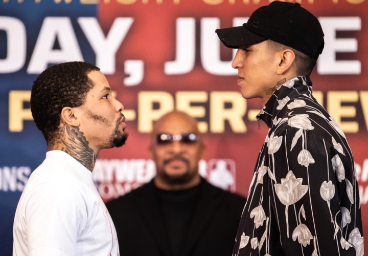 Gervonta Davis desafiará a Mario Barrios por su título mundial "regular" súper ligero AMB este sábado desde el State Farm Arena en Atlanta.