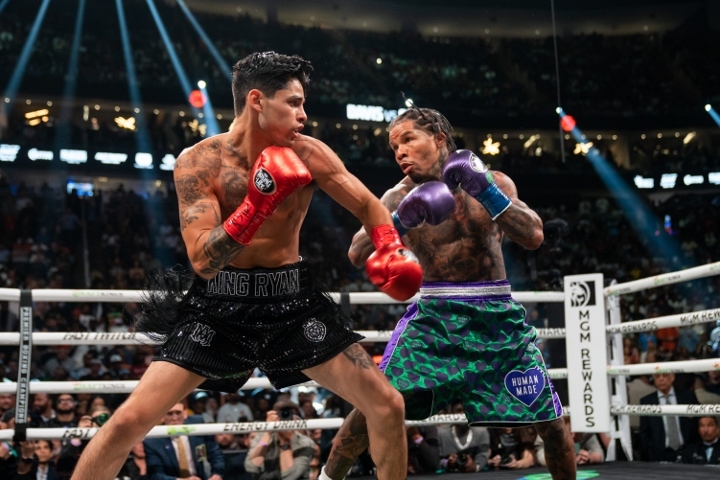 Gervonta Davis knocks out Ryan Garcia in seventh round – as it