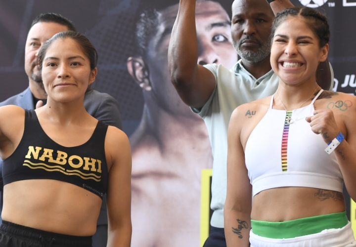 Photos: Melikuziev-Rosado, Zamora-Esparza, Cobbs-Solomon - Weigh-In.