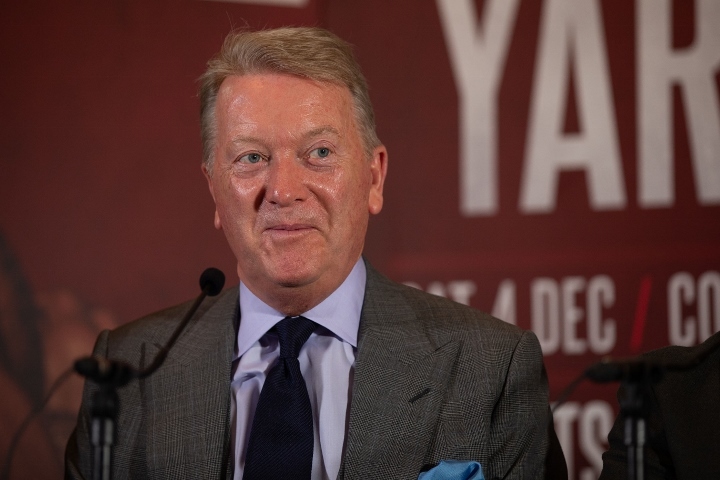 Frank Warren Displays Once more on 2021, Appears to be like Ahead To 2022
