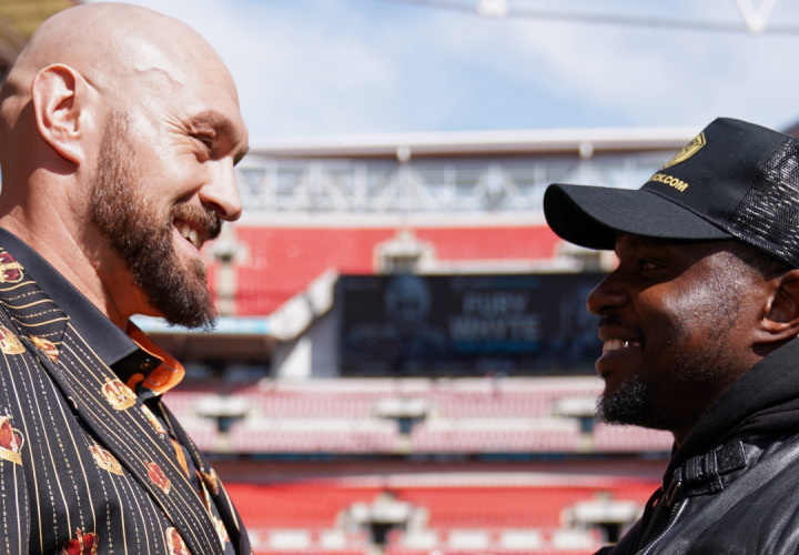 Photos: Tyson Fury, Dillian Whyte - Face To Face at Final Press Conference  - Boxing News