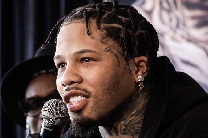 Photos: Gervonta Davis, Hector Luis Garcia - Face To Face at Presser -  Boxing News