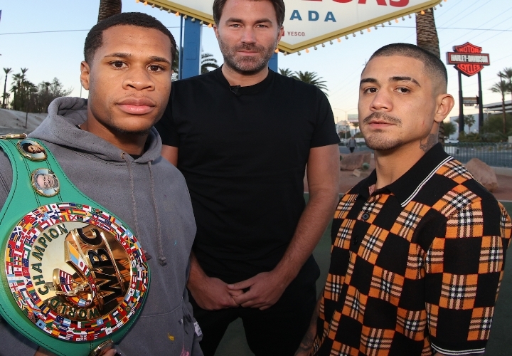 Devin Haney dice que Díaz puede intentar de todo el sábado en su pelea y que de cualquier forma él resultará triunfador.