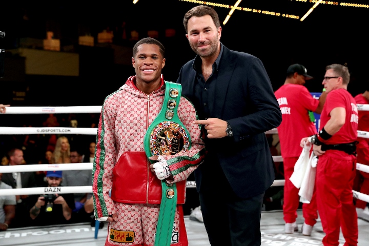 Devin Haney mostrará ante Jorge Linares que es el mejor peso ligero del planeta, advierte Eddie Hearn. Devin Haney mostrará ante Jorge Linares que es el mejor peso ligero del planeta, advierte Eddie Hearn.