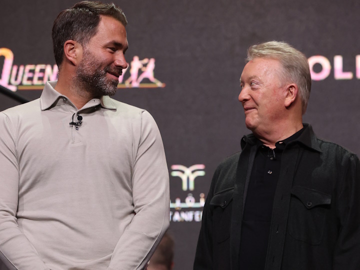 &lsquo;We’re Not Idiots’: Eddie Hearn, Frank Warren End Cold War For &lsquo;Day of