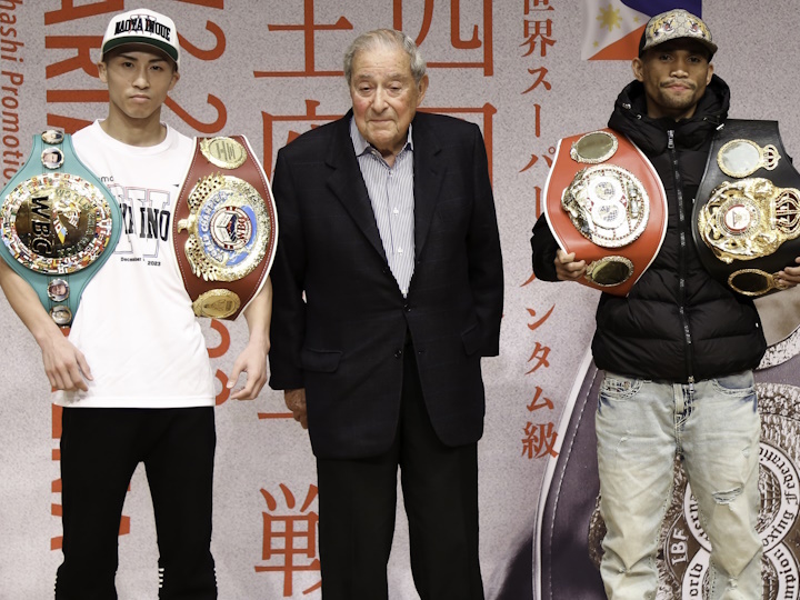 Naoya Inoue, Marlon Tapales Under 122-Pound Limit Ahead of Undisputed Championship Tuesday In Tokyo - BoxingScene.com