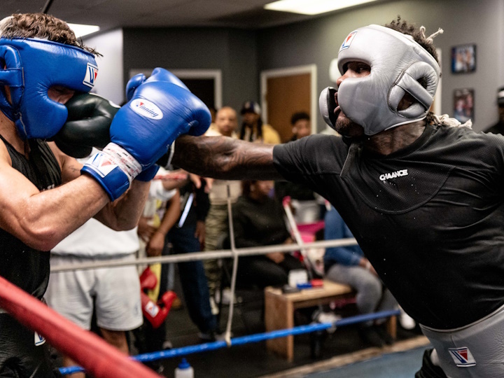 Photos: Jermall Charlo Putting in Work For Jose Benavidez Showdown
