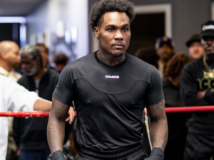 Photos: Jermall Charlo Putting in Work For Jose Benavidez Showdown