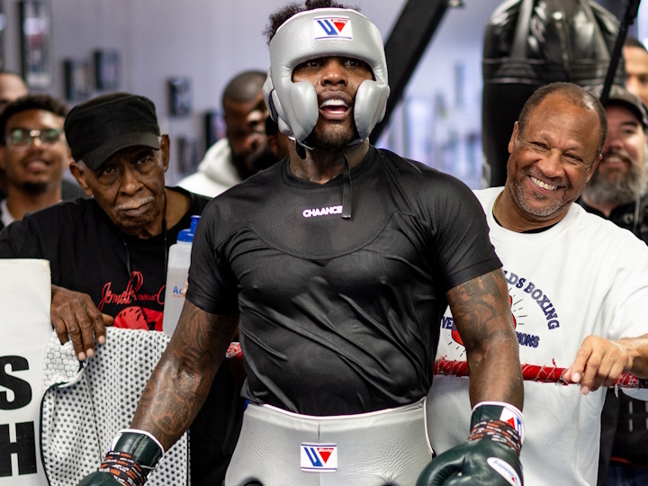Photos: Jermall Charlo Putting in Work For Jose Benavidez Showdown