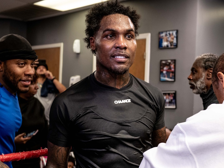 Photos: Jermall Charlo Putting in Work For Jose Benavidez Showdown