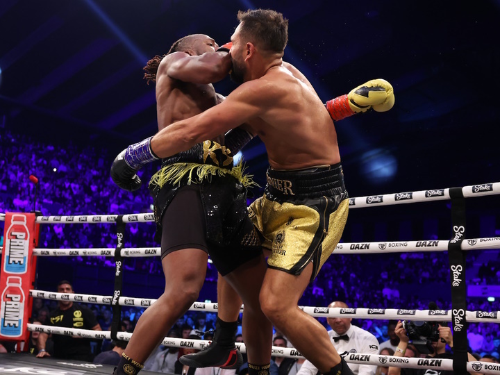 KSI defeats Joe Fournier via second-round knockout