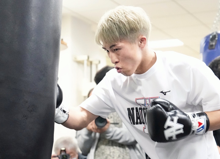 Photos Naoya Inoue Grinds in Camp For Marlon Tapales Undisputed Clash