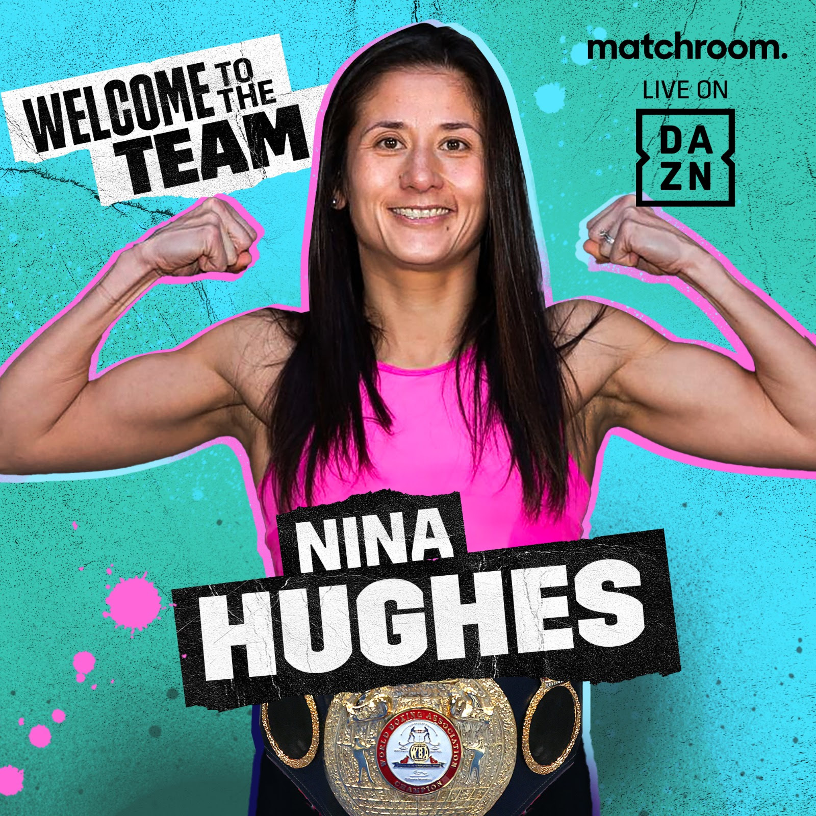 WBA Bantamweight Titlist Nina Hughes Signs With Matchroom Boxing