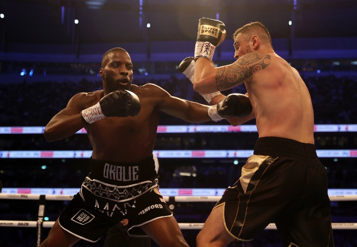 Photos: Lawrence Okolie Blasts Out Dilan Prasovic in Three Rounds ...