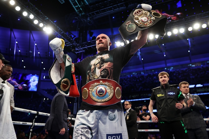 Eddie Hearn colocó a Oleksandr Usyk como el segundo mejor peleador libra por libra de la actualidad.