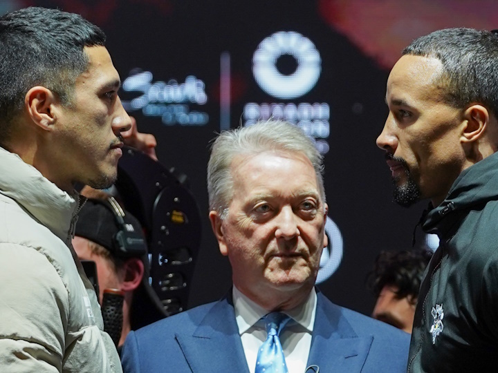 Photos: Opetaia vs. Zorro, Hrgovic vs. De Mori - Face-Offs at Day of  Reckoning Presser - Boxing News