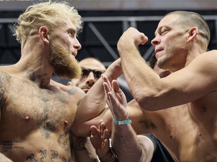 Photos: Jake Paul, Nate Diaz – Ready For Battle in Dallas, Texas