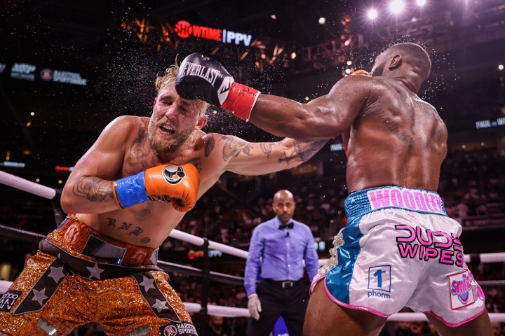 Photos: Jake Paul Overcomes Tyron Woodley By Split Decision - Boxing News