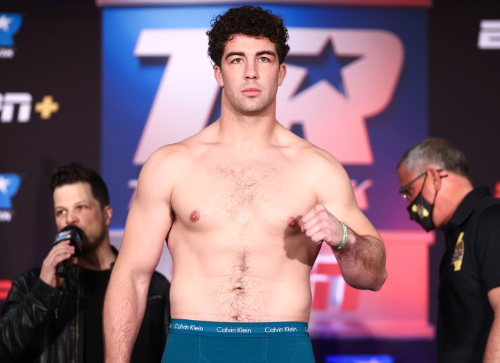 Richard Torrez, Olympic Silver Medalist, Stops Allen Melson In 2nd
