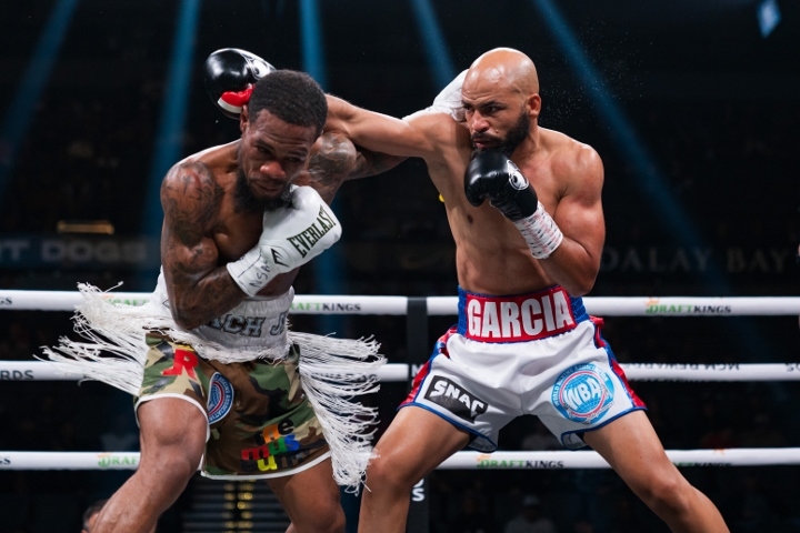 Photo of Photos: Lamont Roach Drops, Edges Hector Luis Garcia For WBA World Title
