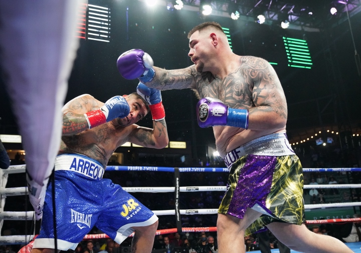 Photos: Andy Ruiz Dropped Early, Outworks Chris Arreola For Decision Win.