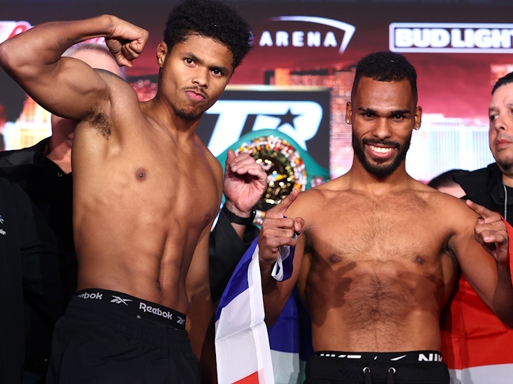 Shakur Stevenson vs Edwin De Los Santos Full Fight Replay