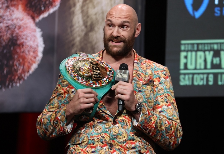 Photos: Tyson Fury, Deontay Wilder - Final Press Conference - Boxing News