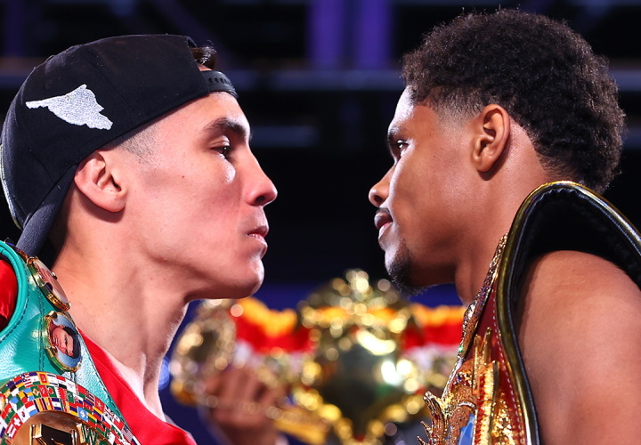 Photo of Photos: Oscar Valdez, Shakur Stevenson – Ready For Unification War in Las Vegas