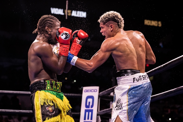 Photos: Amilcar Vidal Goes To War, Edges Aleem Over Ten ...