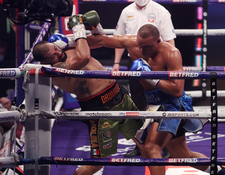 Photos: Fabio Wardley Rocked, Then Blasts Out Eric Molina - Boxing News