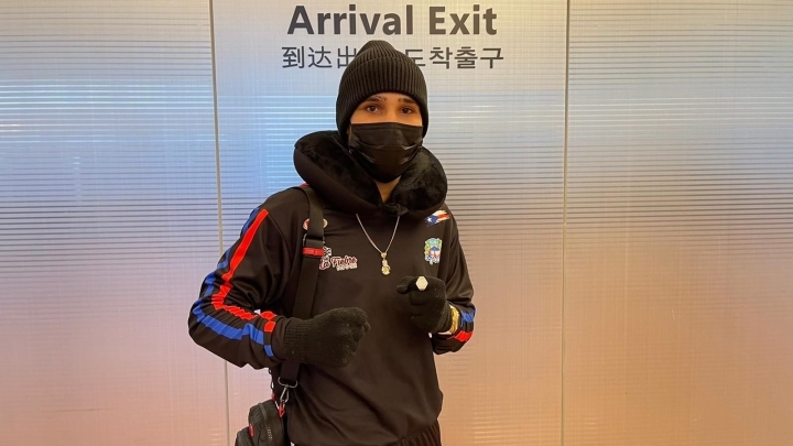 Wilfredo Mendez Arrives in Japan For Obligatory With Taniguchi