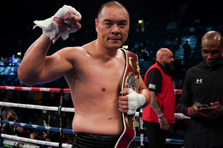 Zhilei Zhang-Joseph Parker To Land on March 8 Joshua-Ngannou Show In ...